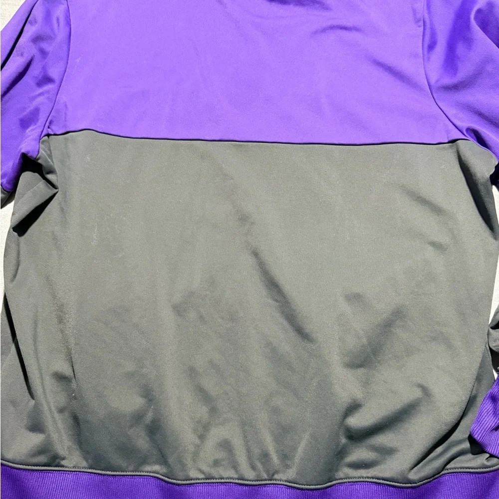 Vintage Nike Alpha Project Track Jacket Purple Gray Full Zip‎ Swoosh Y2K 2xl